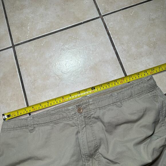 Vintage Y2K Nike Sportswear Beige Tan Cargo Shorts Mens XXL Hiking Outdoors - Picture 6 of 11